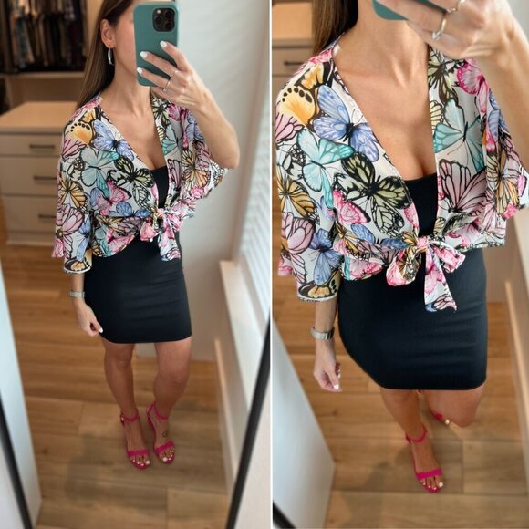 Butterfly Kimono Cardigan - Picture 4 of 12